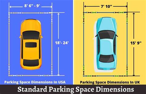 bus parking dimensions in feet